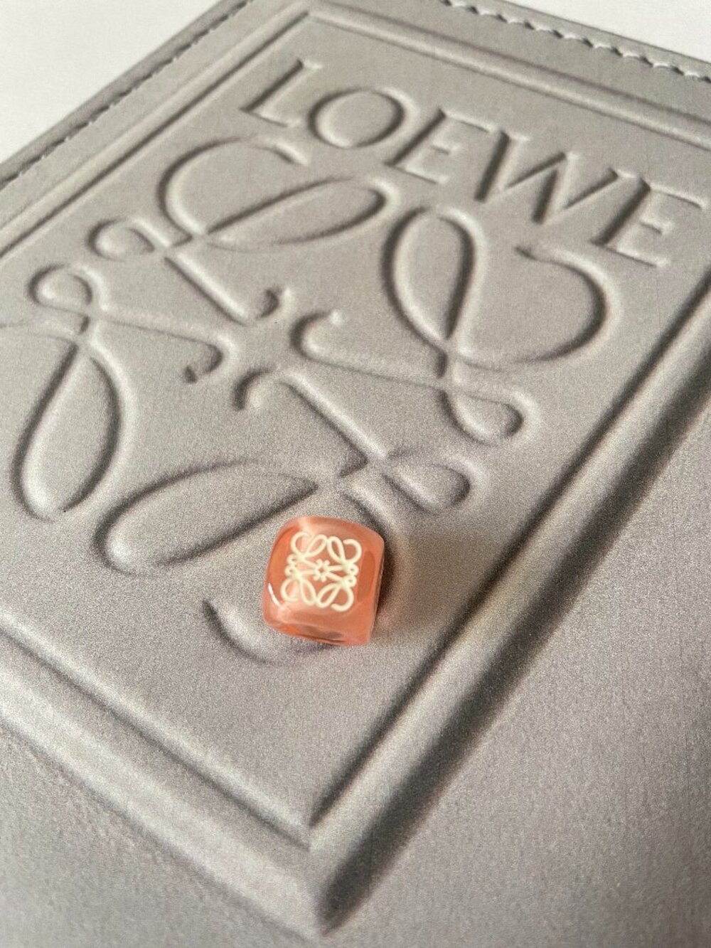 LOEWE Acrylic Anagram Dice Hand Signs